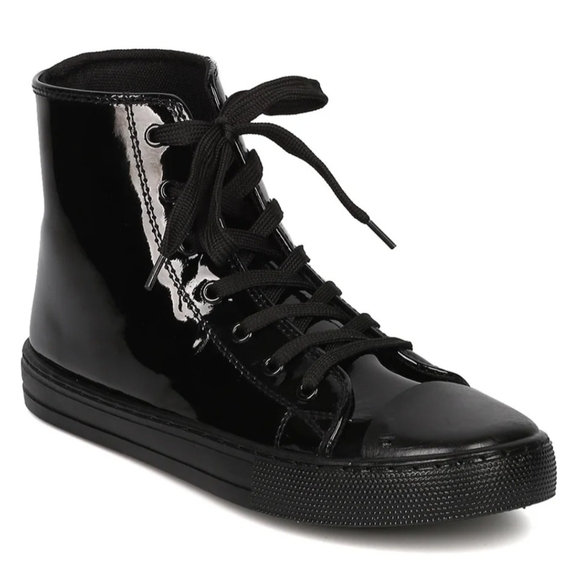 English Laundry Shoes - English Laundry Black High Top Sneakers
